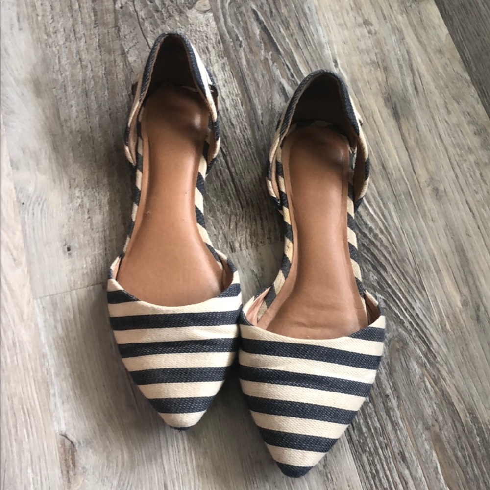 Striped flats